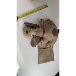 1988 Pound Puppies Plush Armchair TV Remote Holder Dog